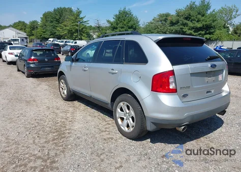 2013 Ford Edge Sel z USA, uszkodzony, nr VIN 2FMDK4JC2DBC15276